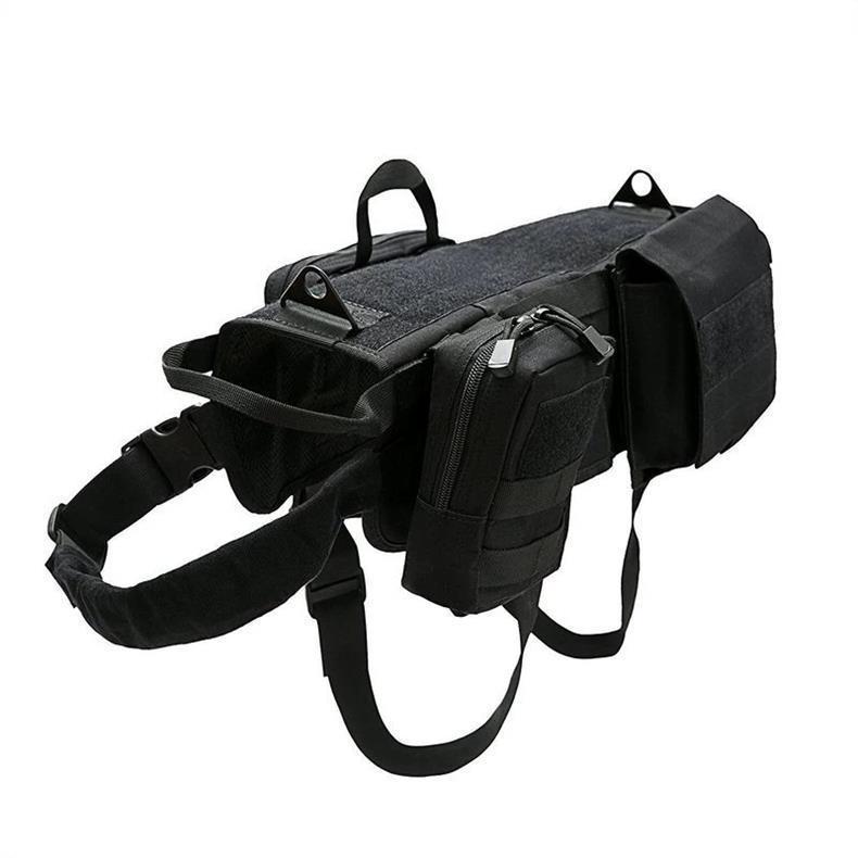 Giubbotto tattico per cani con sistema Molle regolabile militare
